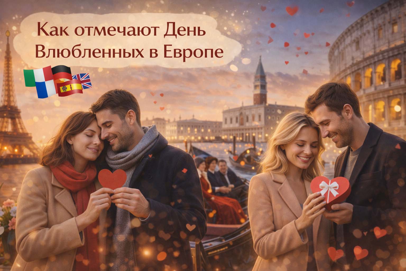 Как отмечают День Влюбленных в Европе - Блог Ланы Ким об итальянцах и недвижимости в Северной Италии